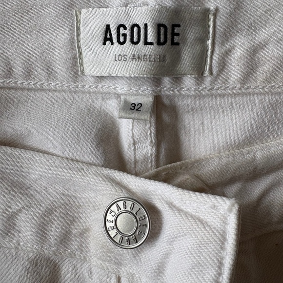 AGOLDE Mid-Rise 90s Jeans in “Fortune Cookie” – Size 32 - Picture 5 of 11